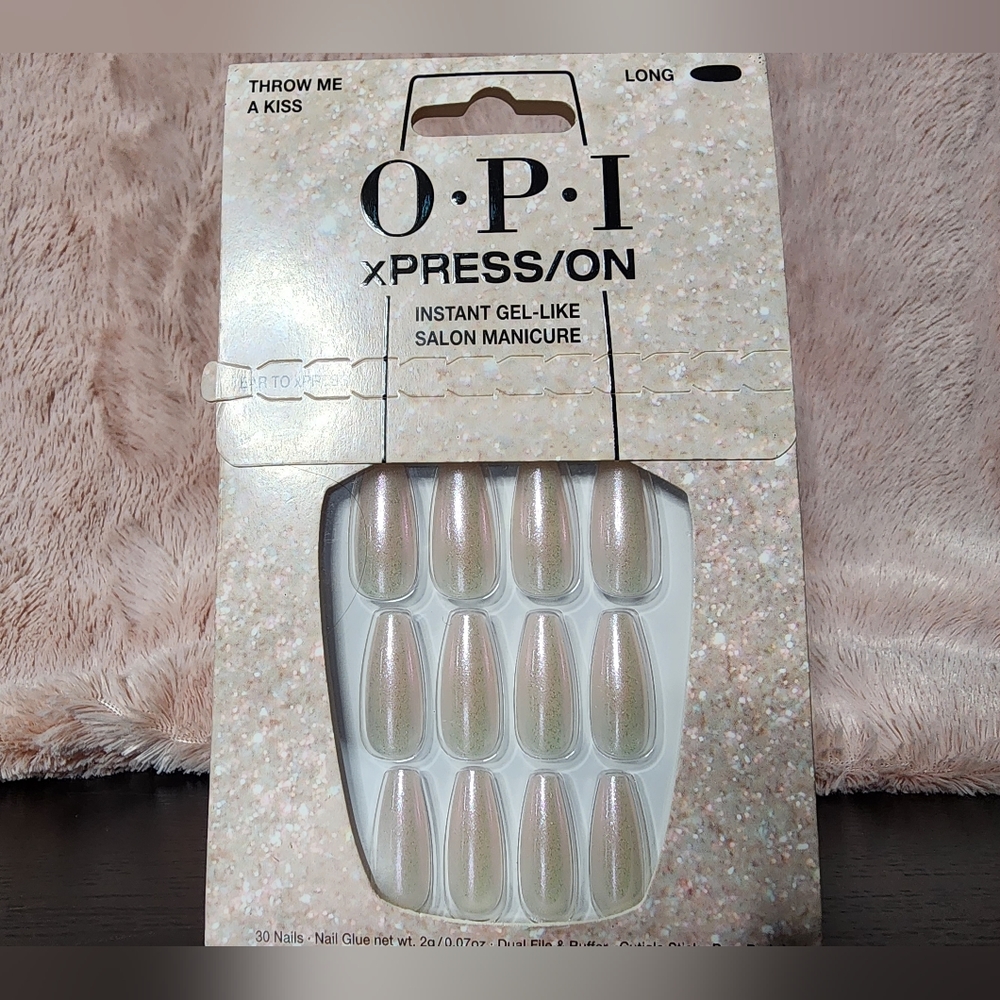 OPI Xpression color shifting press on nails